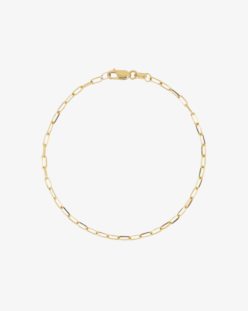 Paper Clip Chain Bracelet