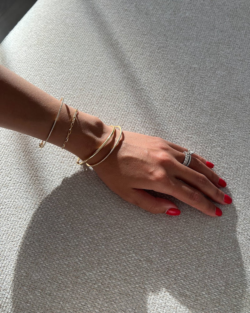 Paper Clip Chain Bracelet