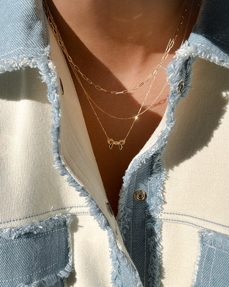 Paperclip Chain Necklace