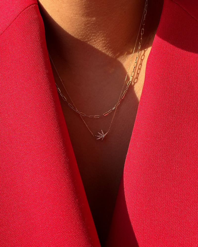 Birds Of Paradise Diamond Necklace