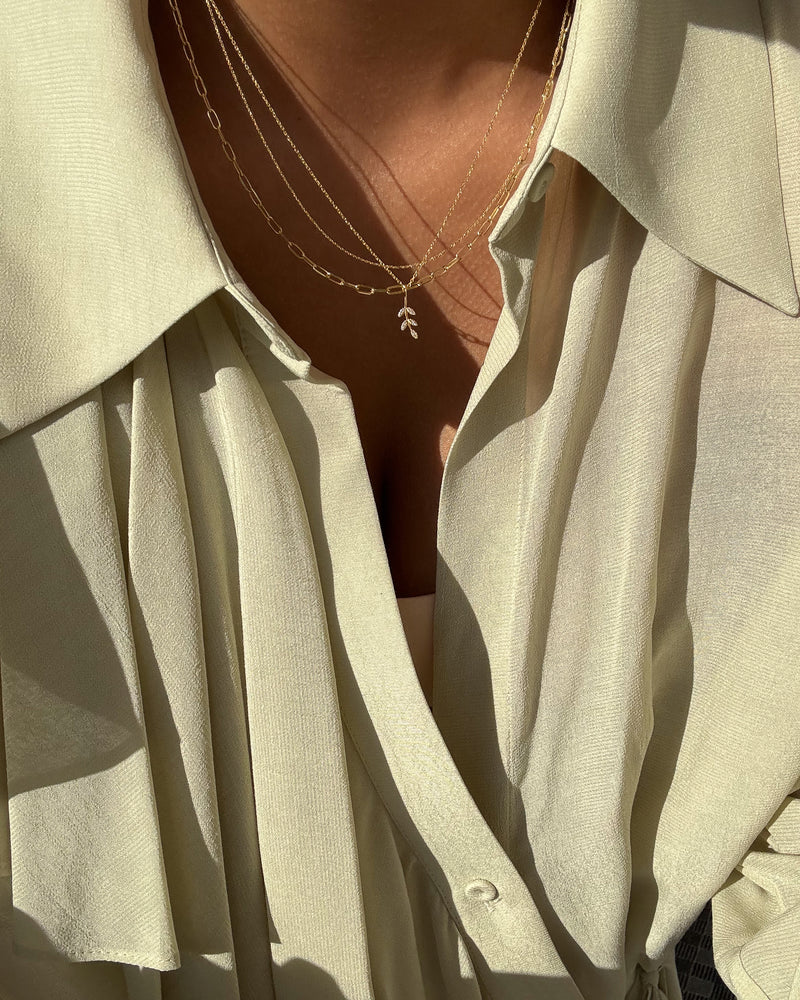 Paperclip Chain Necklace