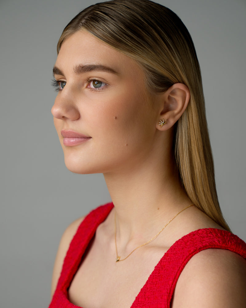 Birds Of Paradise Stud Earrings