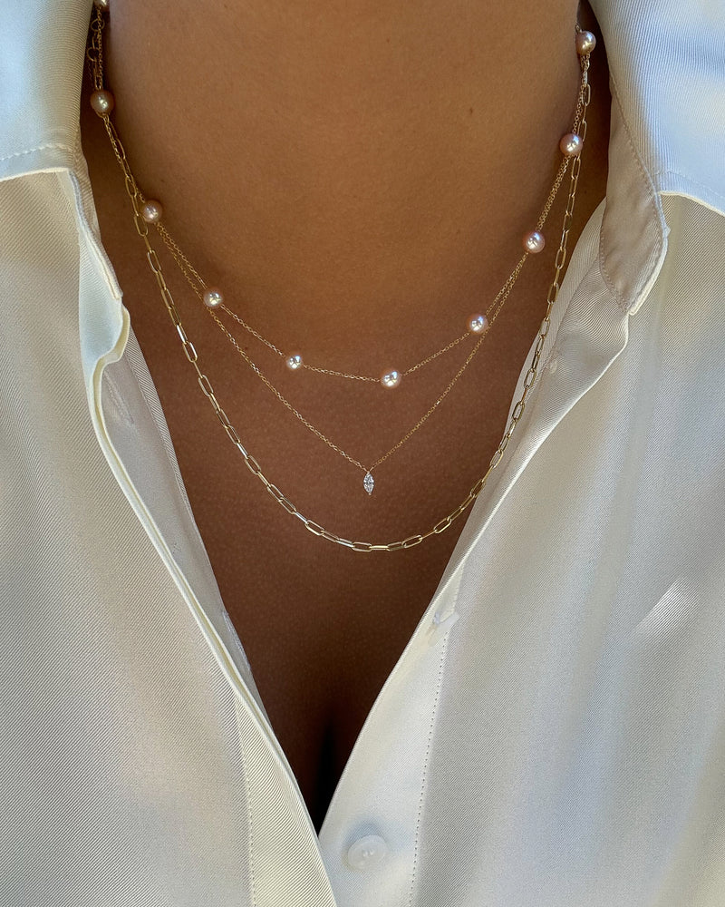 Marquise Diamond Necklace