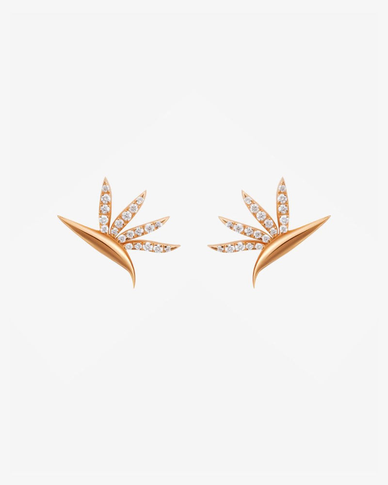Birds Of Paradise Stud Earrings