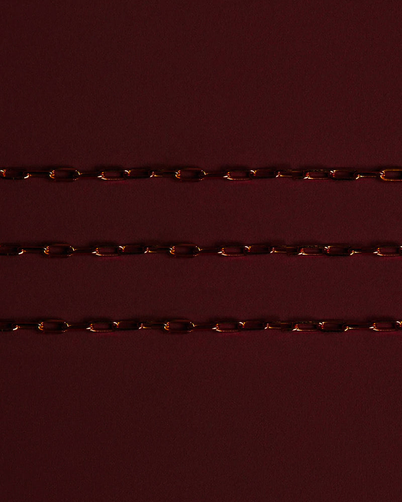 Paper Clip Chain Bracelet