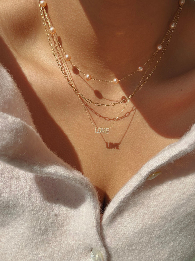 Paperclip Chain Necklace
