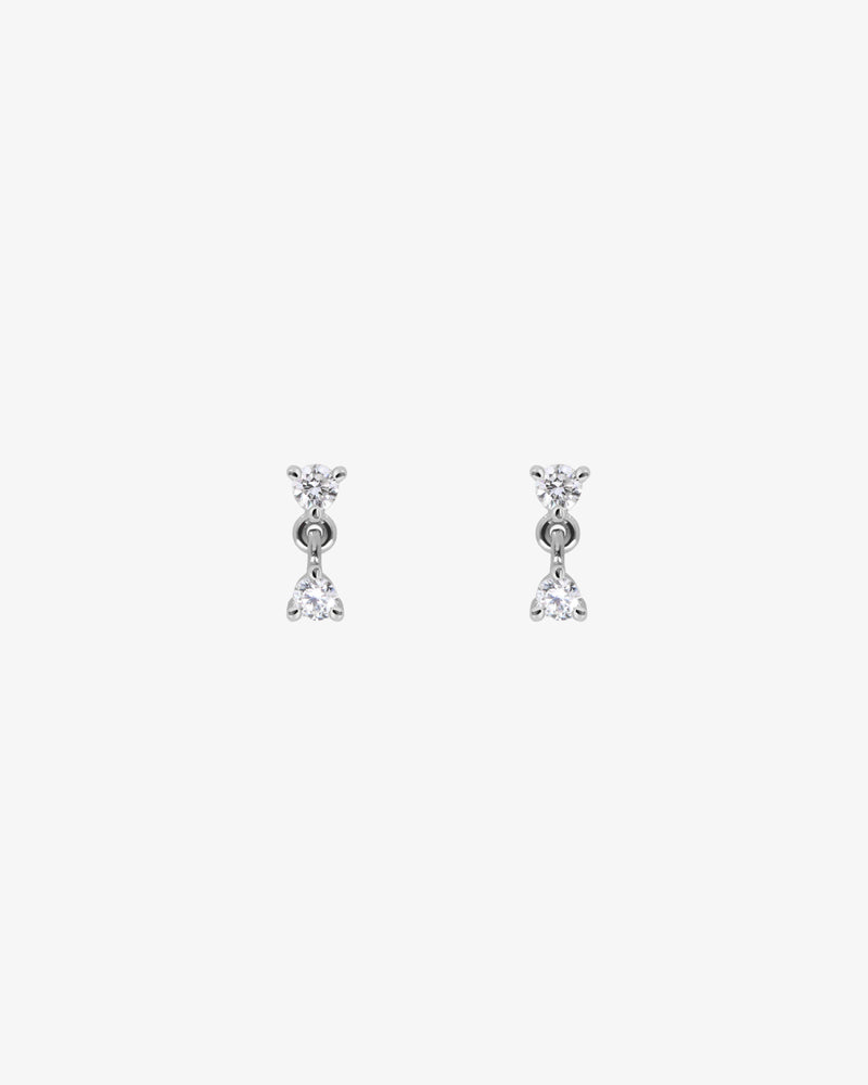 Double Diamond Studs