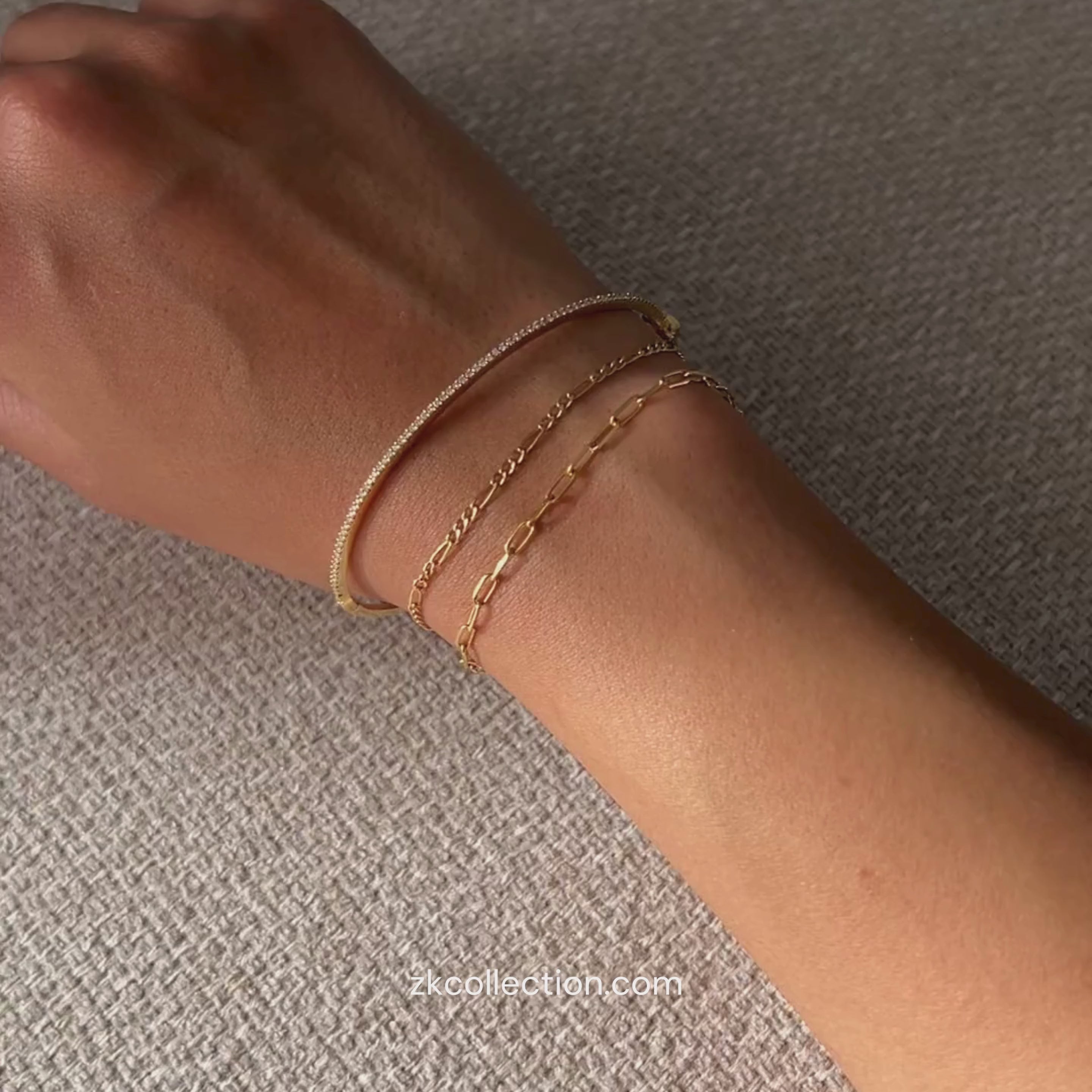 Mia Gold chain Bracelet – ZK COLLECTION